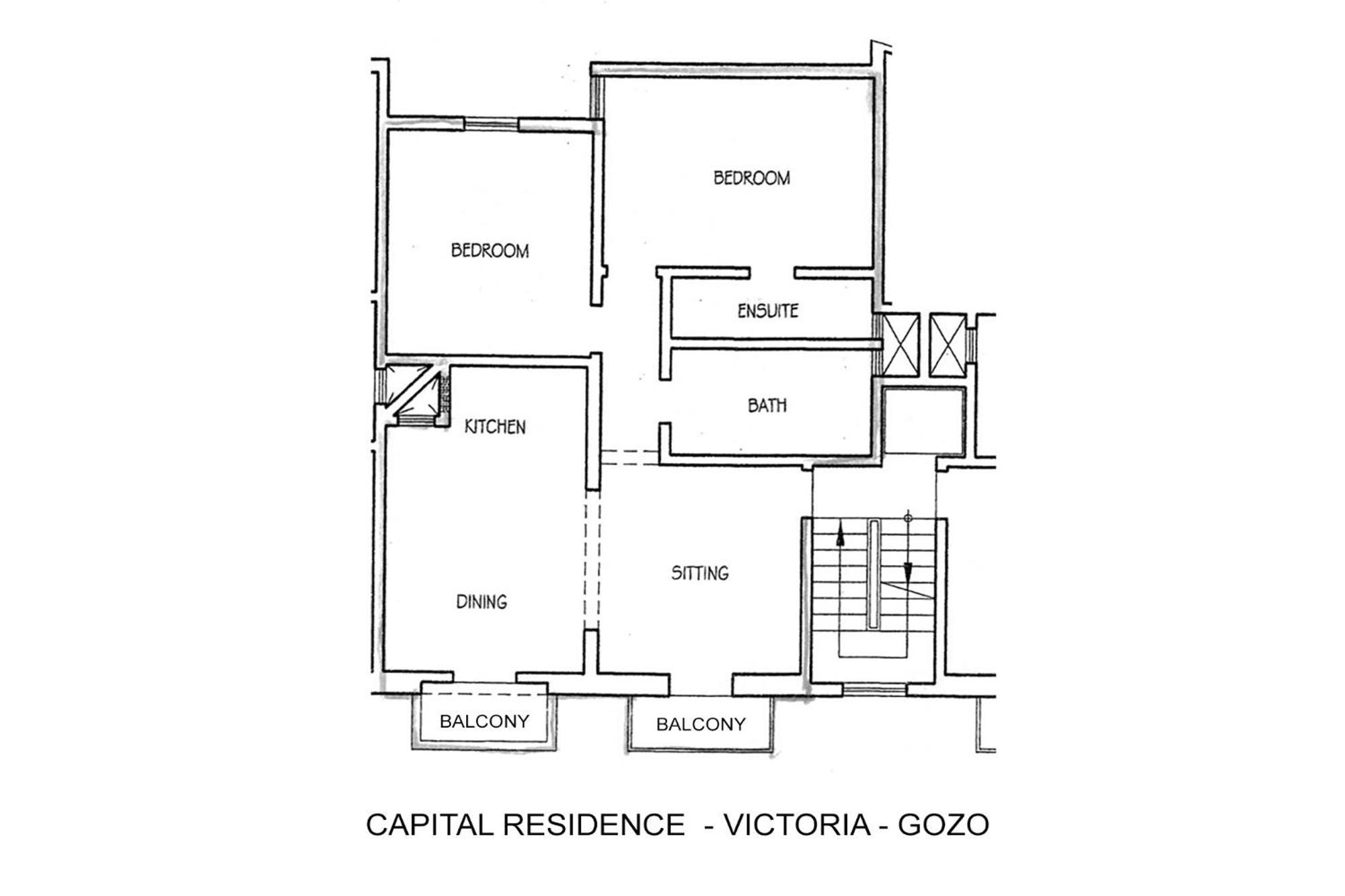 Unique New Apartment - Victoria - Gozo Bagian luar foto